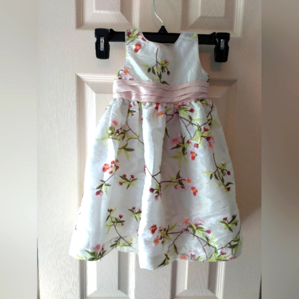 🐣HP! Cherokee | Girls Floral Spring Church Dress Size 18m